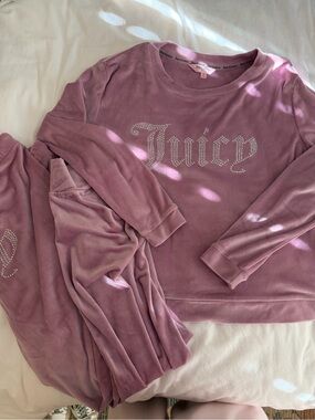 Juicy couture velour tracksuit